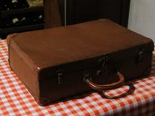 Valigia marrone borsa bagaglio