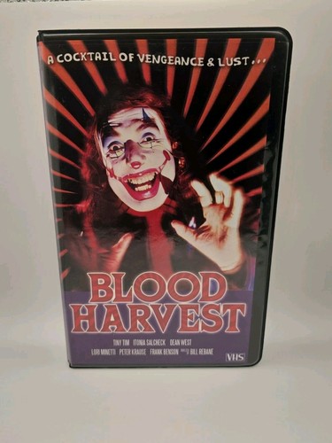 Blood harvest vhs - harvest,