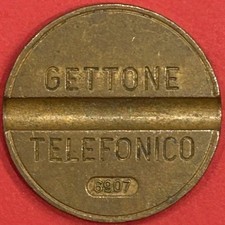 Gettone telefonico 6907 sip - gettone,