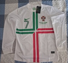 Maglia Calcio Portogallo Euro 2012 di Cristiano Ronaldo a maniche lunghe