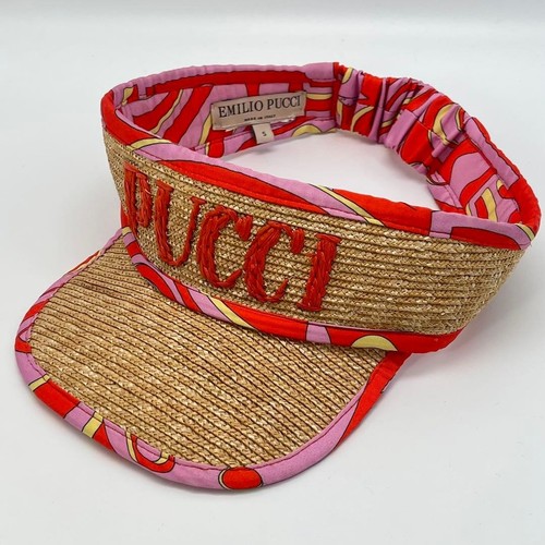 Emilio pucci visiera parasole - pucci,
