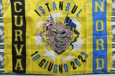 Bandiera flag Calcio ULTRAS INTER CURVA NORD bufanda Schal écharpe