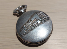Orologio da tasca vintage Desotos - cal. Unitas 6498 - motivo treno