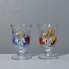 Verres à pieds vintage Goebel
