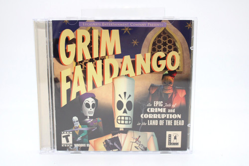 Grim fandango game 2 cd - pc,