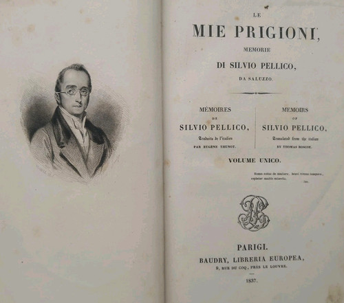 Silvio pellico mie - silvio,