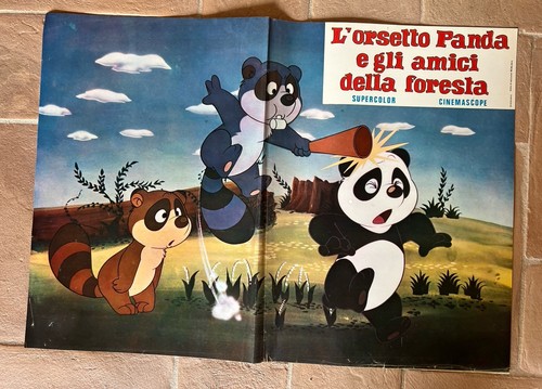Fotobusta orsetto panda e - l'orsetto,