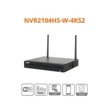 Dahua NVR 4 Canali IP 8MP 4K