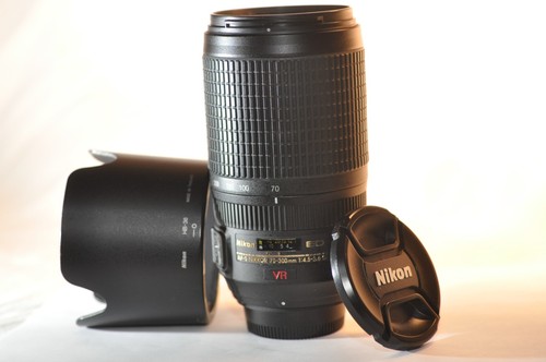 Nikon nikkor 70 300 - af-s, vr