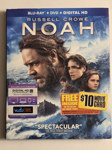 Noah blu ray dvd - noah, blu-ray,