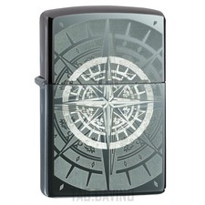 ZIPPO ACCENDINO COMPASS DESIGN