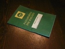 PASSAPORTO PER RAGAZZI SHEL