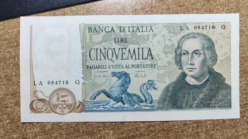 5000 lire colombo - colombo, caravelle