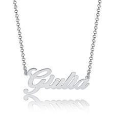 Collana Donna Gioiello Gioiapura Nominum Argento 925 Nome Giulia offerta trendy 