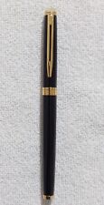 Waterman Hemisphere Fountain Pen Gloss Black with 23k Gold Trim Gift Box