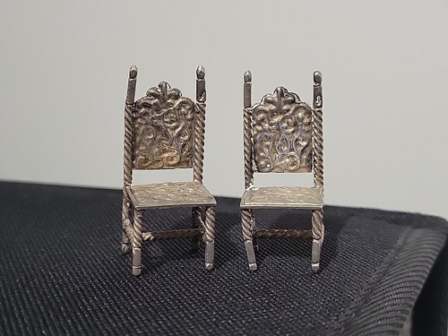 Antico dutch miniatura - dutch, argento
