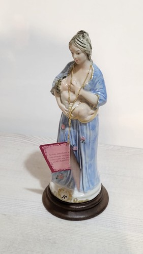 Statuetta capodimonte madonna - statuetta,