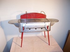 Griglia a carbone vintage Eclipse 400 portatile campeggio picnic strada secolo in scatola