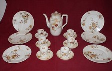 SERVIZIO DA CAFFE PER 6 IN PORCELLANA LIMOGES HAVILAND