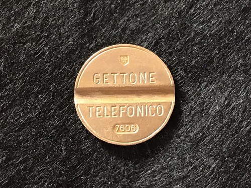 Gettone telefonico 7606 italia - telefonico,