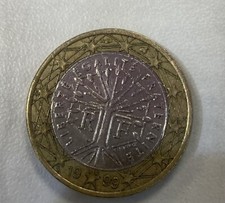 Moneta euro francese rara - da,