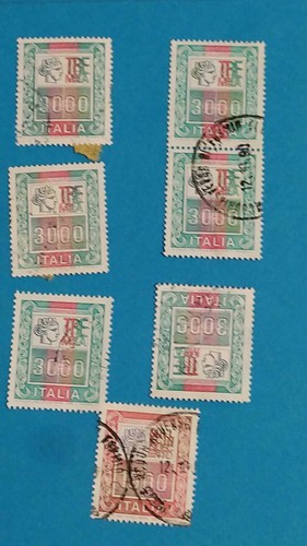 Francobolli italia usati - italia, alti