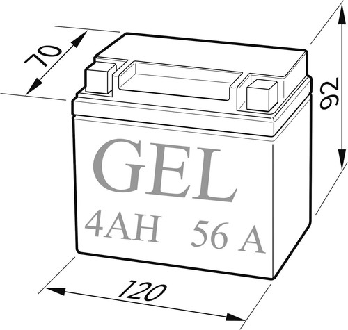 Batteria gel compatibili - batteria,