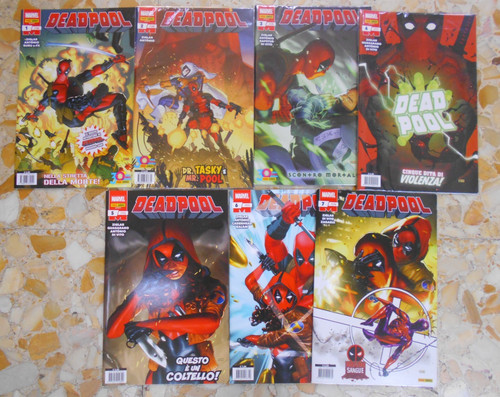 Deadpool sequenza serie - deadpool, 1-7