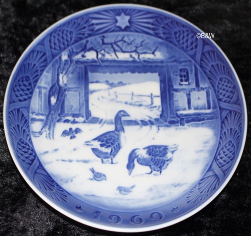 1969 royal copenhagen piatto - 1969,