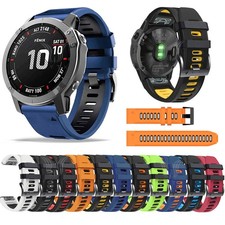 Cinturino orologio sportivo adatto per Garmin Fenix 7 7X 6 6X Pro 5 5X MARQ quatix Quick