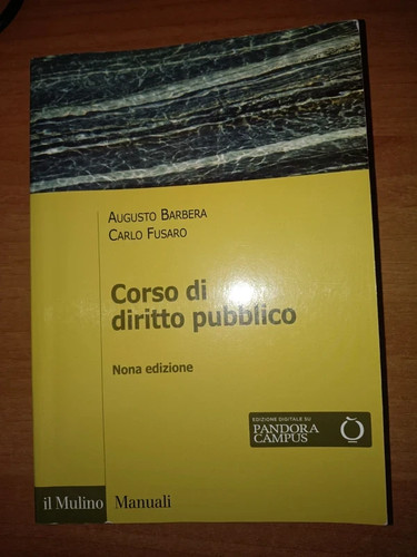 Corso diritto pubblico - corso, di