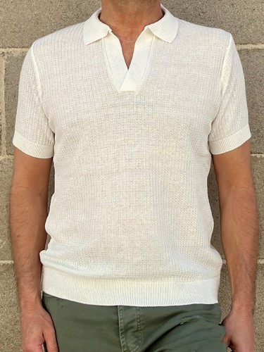 Polo uomo cotone shirt mezza - cotone, t-shirt