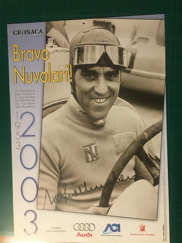 Calendario tazio nuvolari - calendario,