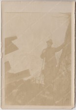 Foto Alpino con alpenstock in