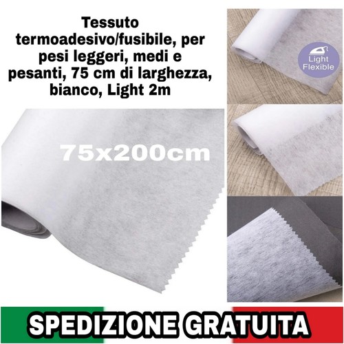 Tessuto termoadesivo fusibile - tessuto, termoadesivo/fusibile