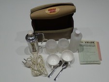 FIAT 125 MACCHINA CAFFE'  ELETTRICA VELOX VALIGETTA PORTATILE CON CONTENITORI