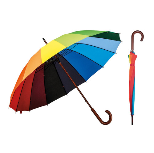 Ombrello grande arcobaleno - ombrello,