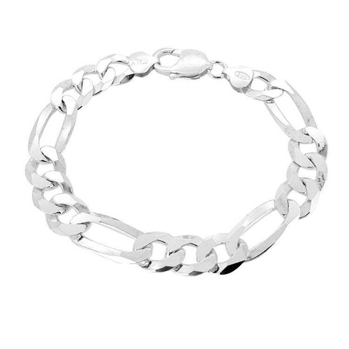 Bracciale uomo catena argento