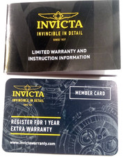 Invicta certificato di - certificato,
