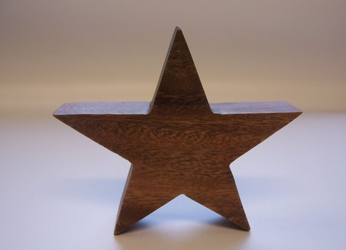 Stella legno 12x2 cm - stella, in