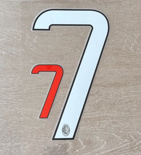 Numero per maglia calcio - numero, 7