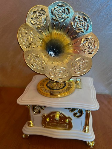 Music box stile grammofono - , con