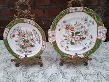 2 piatti antichi in porcellana