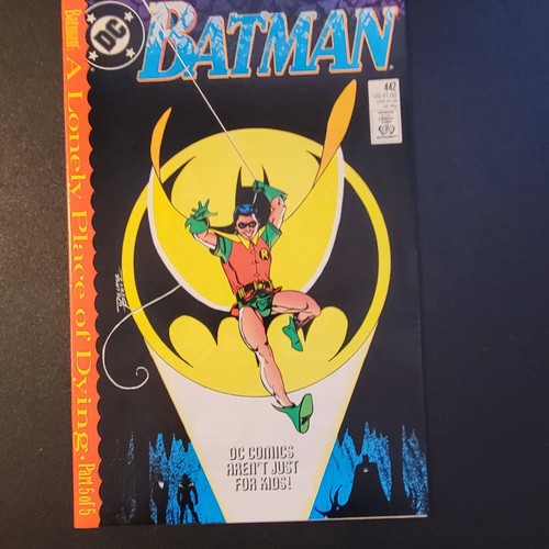 Batman 442 lonely place dying - place,