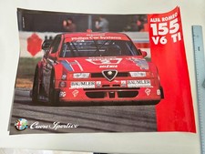 Poster  originale ALFA ROMEO 155 V6 TI Cuore Sportivo Alfa corse 1994