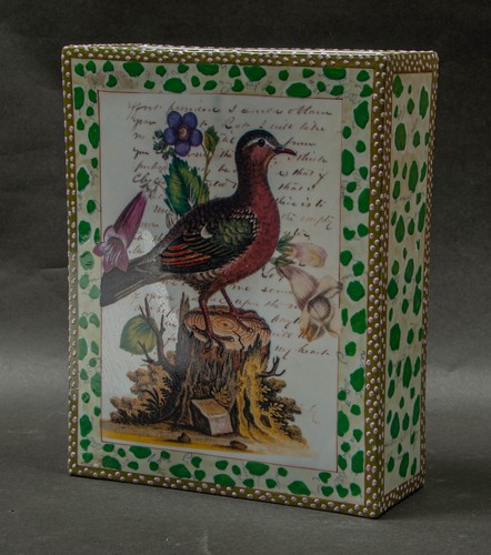 Vaso decoupage john - vaso,