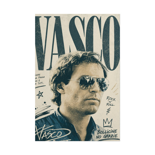 Poster 70x100 vasco - vasco, rossi