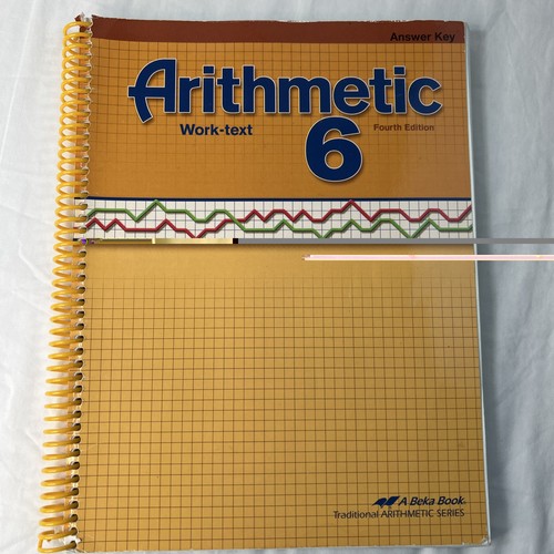 Abeka arithmetic grade - abeka, 6
