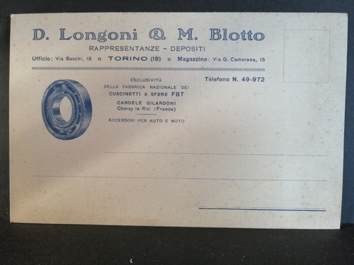Cartolina torino longoni - cartolina,