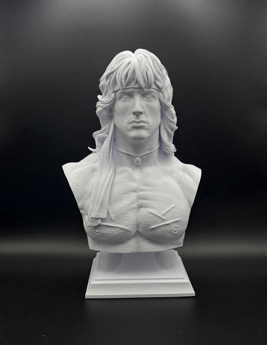 Busto rambo sylvester - 3d,